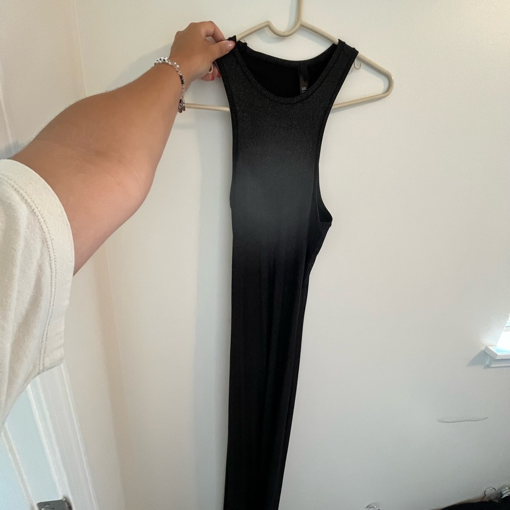 Skims Black Dress